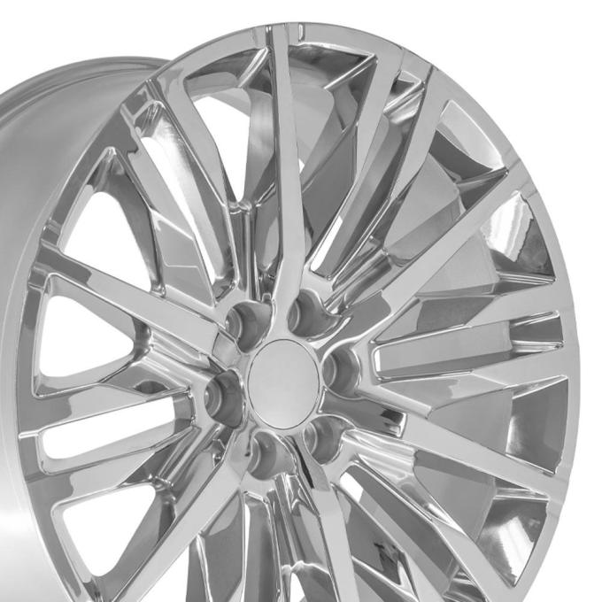 OE Replica Wheels CV33 - 24" Replica CV33 fits GMC Sierra 1500 24 in. x 10 in. Chrome CV33-24100-6550-28C