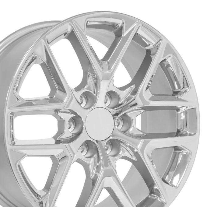 OE Replica Wheels CV62 - 20" Replica CV62 fits Chevrolet Silverado 20 in. x 9 in. Chrome CV62-20090-6550-28C