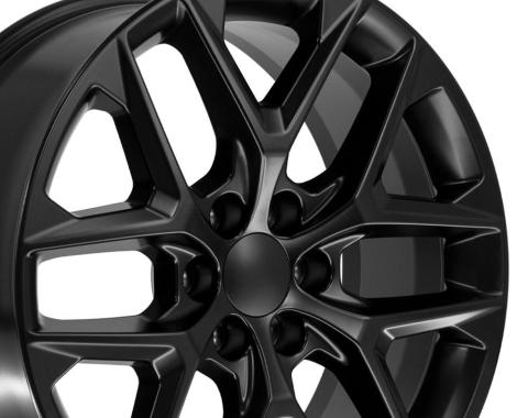 OE Replica Wheels CV62 - 22" Replica CV62 fits Chevrolet Silverado 22 in. x 9 in. Gloss Black CV62-22090-6550-28B1