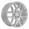 OE Replica Wheels CV62 - 22" Replica CV62 fits Chevrolet Silverado 22 in. x 9 in. Chrome CV62-22090-6550-28C