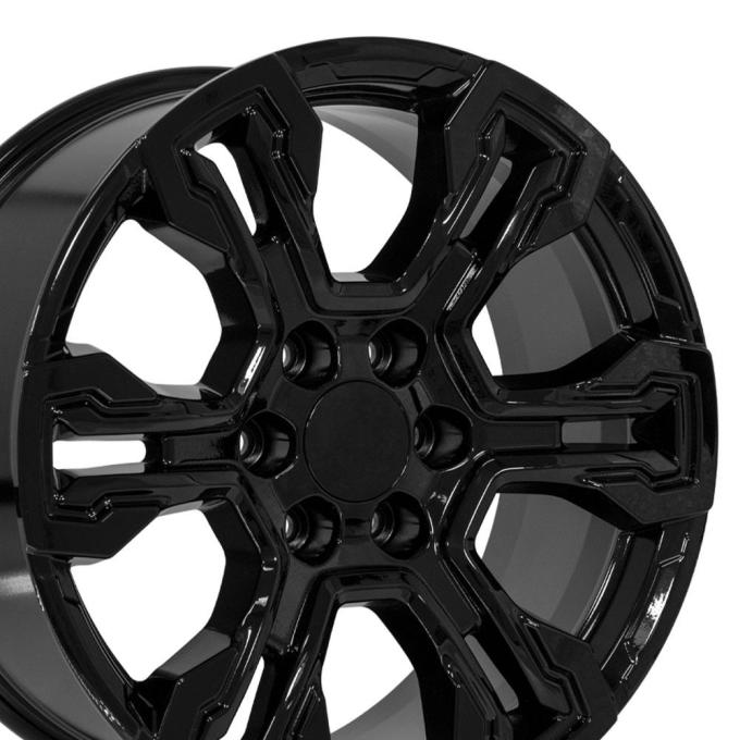 OE Replica Wheels CV65 - 20" Replica CV65 fits Chevrolet Silverado 20 in. x 9 in. Gloss Black CV65-20090-6550-26B