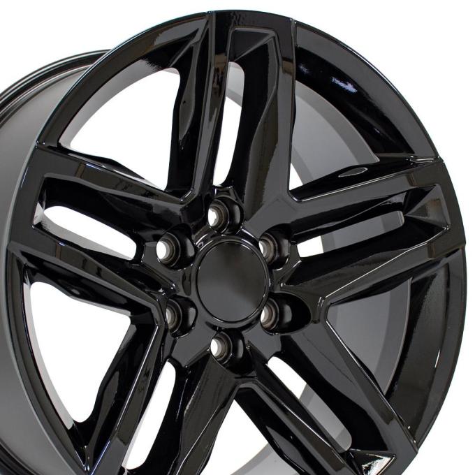OE Replica Wheels CV34B - 20" Replica CV34B fits Chevrolet Silverado 1500 20x9 Gloss Black CV34B-20090-6550-26B
