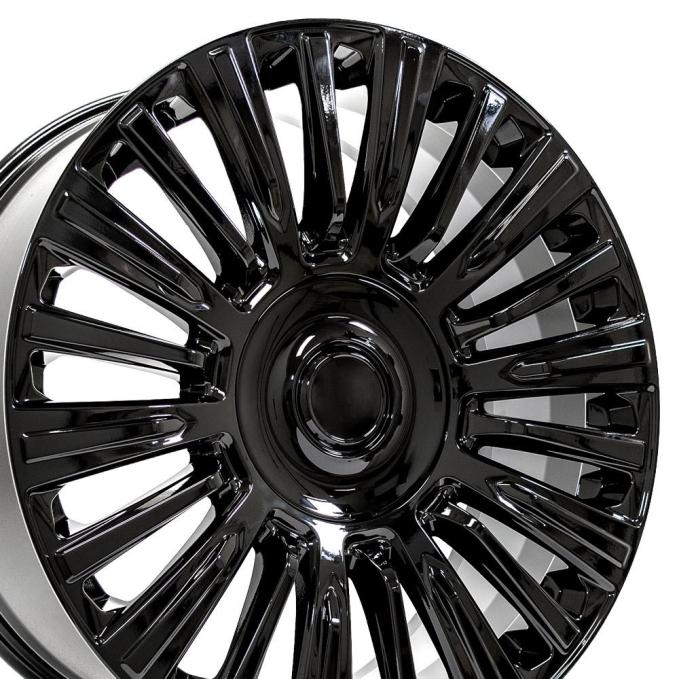 OE Replica Wheels CA92 - 22" Replica CA92 fits Cadillac Escalade 22x9 Gloss Black CA92-22090-6550-28B