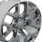 OE Replica Wheels CV92 - 22" Replica Wheel CV92 Fits GMC Sierra Rim 22x9 Chrome Wheel CV92-22090-6550-31C