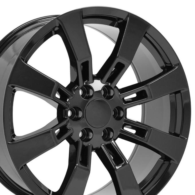 OE Replica Wheels CA82 - 22" Replica Wheel CA82 Fits Cadillac Escalade Rim 22x9 Black Wheel CA82-22090-6550-31B