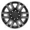 OE Replica Wheels CV96B - 20" Replica CV96B fits GMC Sierra 2500/3500 20x8.5 Black Machined CV96B-20085-8180-47MB