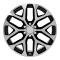 OE Replica Wheels CV98B - 22" Replica CV98B fits Chevy Silverado 22x9 Black Machined CV98B-22090-6550-24MB