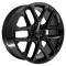 OE Replica Wheels CV62 - 24" Replica CV62 fits Chevrolet Silverado 24 in. x 10 in. Gloss Black CV62-24100-6550-28B1