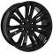 OE Replica Wheels CV43B - 22" Replica CV43 fits Chevrolet Silverado 22x9 Black CV43B-22090-6550-24B