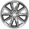 OE Replica Wheels CV73B - 22" Replica Wheel CV73B Fits Chevrolet Tahoe Rim 22x9 Hyper w/Chrome Wheel CV73B-22090-6550-24HB-ic