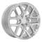 OE Replica Wheels CV62 - 20" Replica CV62 fits Chevrolet Silverado 20 in. x 9 in. Chrome CV62-20090-6550-28C