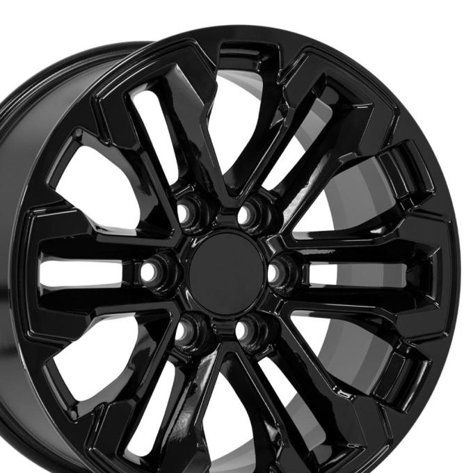 OE Replica Wheels CV69 - 18" Replica CV69 fits Chevrolet Silverado 18 in. x 8.5 in. Gloss Black CV69-18085-6550-26B