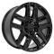 OE Replica Wheels CV63 - 20" Replica CV63 fits Chevrolet Silverado 1500 20x9 Gloss Black CV63-20090-6550-28B
