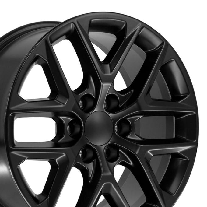 OE Replica Wheels CV62 - 20" Replica CV62 fits Chevrolet Silverado 20 in. x 9 in. Gloss Black CV62-20090-6550-28B1