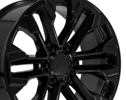 OE Replica Wheels CV69 - 20" Replica CV69 fits Chevrolet Silverado 20 in. x 9 in. Gloss Black CV69-20090-6550-26B