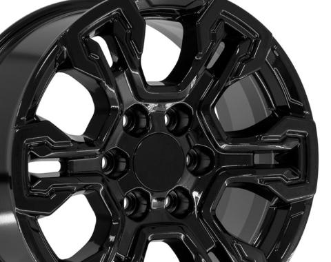OE Replica Wheels CV65 - 18" Replica CV65 fits Chevrolet Silverado 18 in. x 8.5 in. Gloss Black CV65-18085-6550-26B