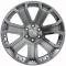 OE Replica Wheels CV93B - 22" Replica CV93B fits Chevy Silverado 22x9 Hyper Black with Chrome Insert CV93B-22090-6550-24HB-ic