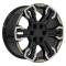 OE Replica Wheels CV65 - 20" Replica CV65 fits Chevrolet Silverado 20 in. x 9 in. Gloss Black CV65-20090-6550-26MB12