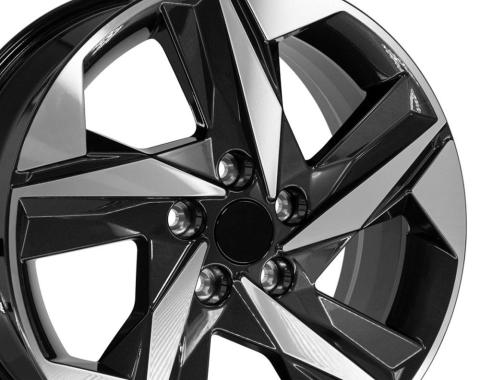 OE Replica Wheels HY12 - 17" Replica HY12 fits Hyundai 17 in. x 7 in. Gloss Black HY12-17070-5450-45MB