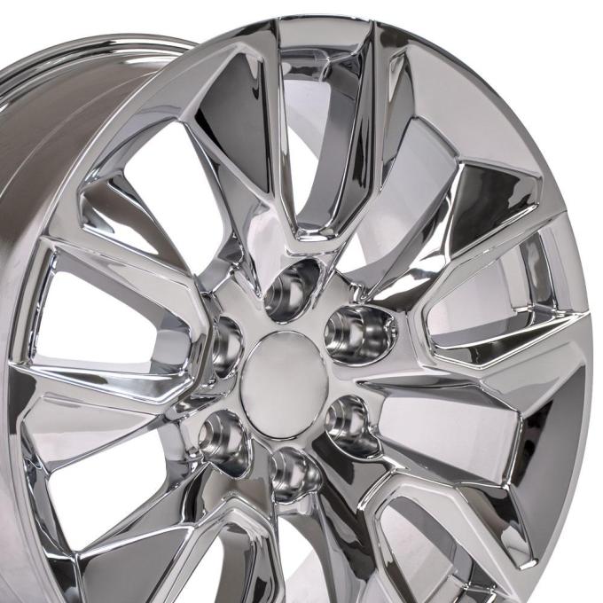 OE Replica Wheels CV32 - 20" Replica Wheel CV32 Fits Chevrolet Silverado Rim 20x9 Chrome Wheel CV32-20090-6550-28C