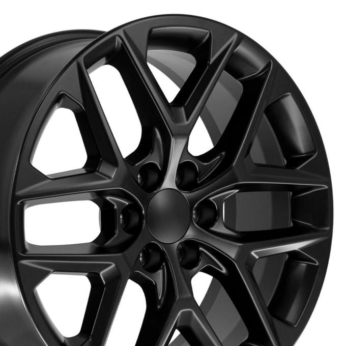 OE Replica Wheels CV62 - 22" Replica CV62 fits Chevrolet Silverado 22 in. x 9 in. Gloss Black CV62-22090-6550-28B1