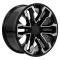 OE Replica Wheels CV69 - 18" Replica CV69 fits Chevrolet Silverado 18 in. x 8.5 in. Gloss Black CV69-18085-6550-26MB