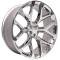 OE Replica Wheels CV98B - 26" Replica Wheel CV98B Fits Chevy Silverado 26x10 Chrome Wheel CV98B-26100-6550-24C