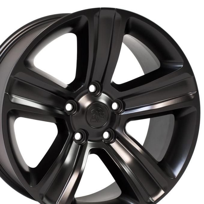 OE Replica Wheels DG65 - 20" Replica Wheel DG65 Fits Dodge RAM Rim 20x9 Black Wheel DG65-20090-5550-19B1
