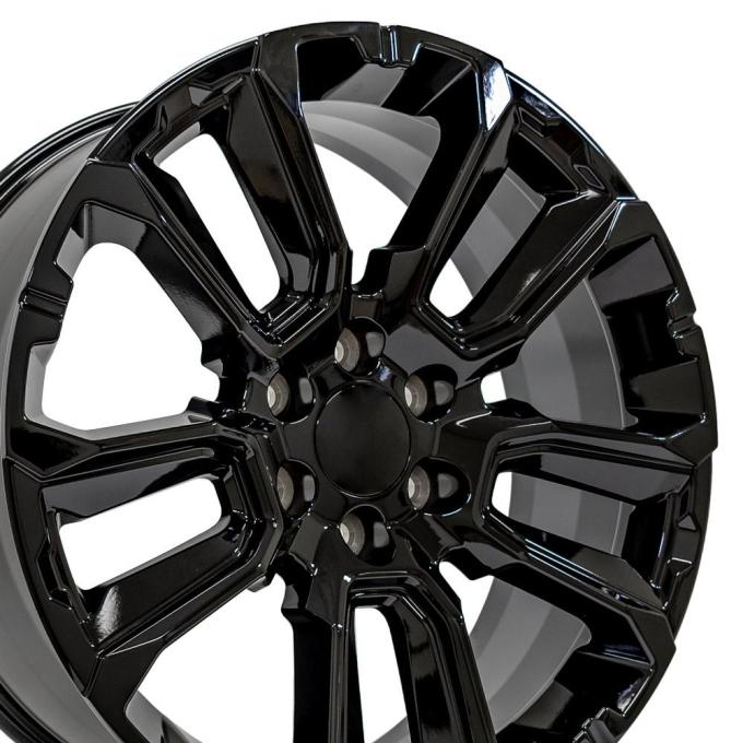 OE Replica Wheels CV68 - 22" Replica CV68 fits Chevrolet Suburban 1500 22x9 Gloss Black CV68-22090-6550-28B