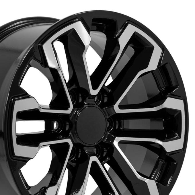 OE Replica Wheels CV69 - 18" Replica CV69 fits Chevrolet Silverado 18 in. x 8.5 in. Gloss Black CV69-18085-6550-26MB