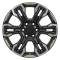 OE Replica Wheels CV65 - 20" Replica CV65 fits Chevrolet Silverado 20 in. x 9 in. Gloss Black CV65-20090-6550-26MB12