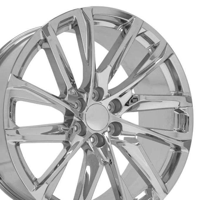 OE Replica Wheels CA90 - 24" Replica CA90 fits Cadillac Escalade 24x10 Chrome CA90-24100-6550-28C
