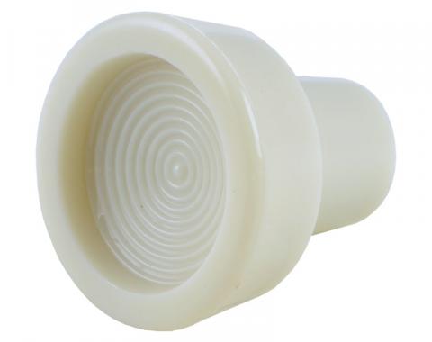 Dennis Carpenter Heater Knob - White - 1958-60 Ford Truck     B8C-9700