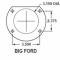 Leed Brakes Rear Disc Brake Kit with Plain Rotors and Zinc Plated Calipers RC0002