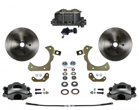 Leed Brakes Manual Front Kit with Plain Rotors and Zinc Plated Calipers FC1011-305