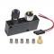 Leed Brakes 1960-1972 Ford F-100 7 inch dual power booster, 1-1/8 inch bore master adjustable combo valve(Chrome) ET6F7