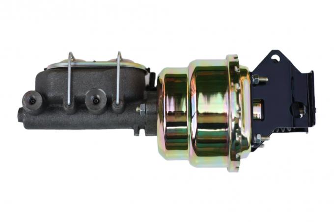 Leed Brakes 1960-1972 Ford F-100 7 inch dual power booster, 1 inch bore master disc/disc (Zinc) E63A3