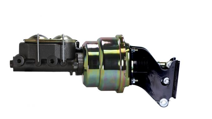 Leed Brakes 7 inch Dual power brake booster , 1-1/8 inch Bore master (Zinc) 761