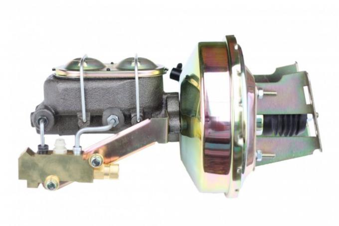 Leed Brakes 9 inch power booster, 1-1/8 inch bore master disc/drum (Zinc) 3E1A1