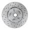 Leed Brakes Spindle Kit with Drilled Rotors and Black Powder Coated Calipers BFC0025SMX