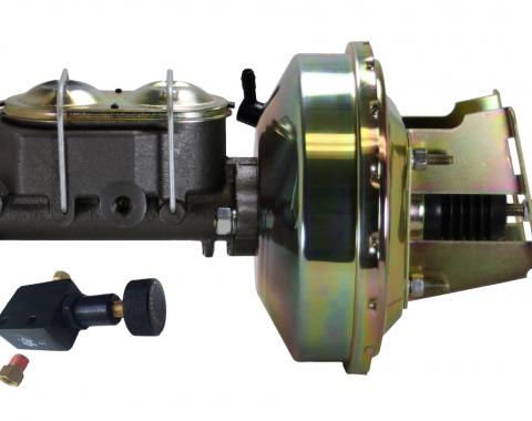 Leed Brakes 9 inch power booster, 1 inch bore master adjustable valve (Zinc) 3E305