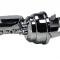 Leed Brakes 8 inch dual power booster, 1-1/8 inch bore flat top master disc/drum (Chrome) 4V6B2