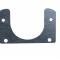 Leed Brakes Rear Disc Brake Kit with Plain Rotors and Zinc Plated Calipers RC0002