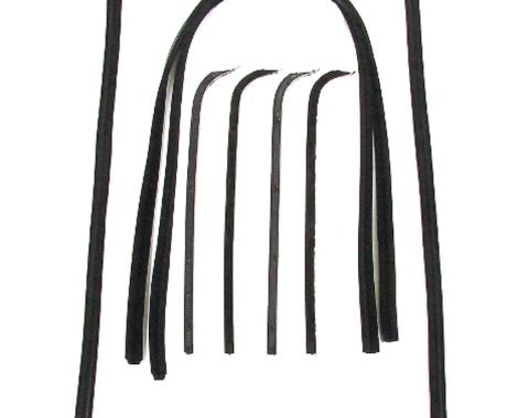 AMD Front Door Window Channel Kit -8pcs, 67-70 Ford F100 F250 F350 Pickup X553-4567-CS
