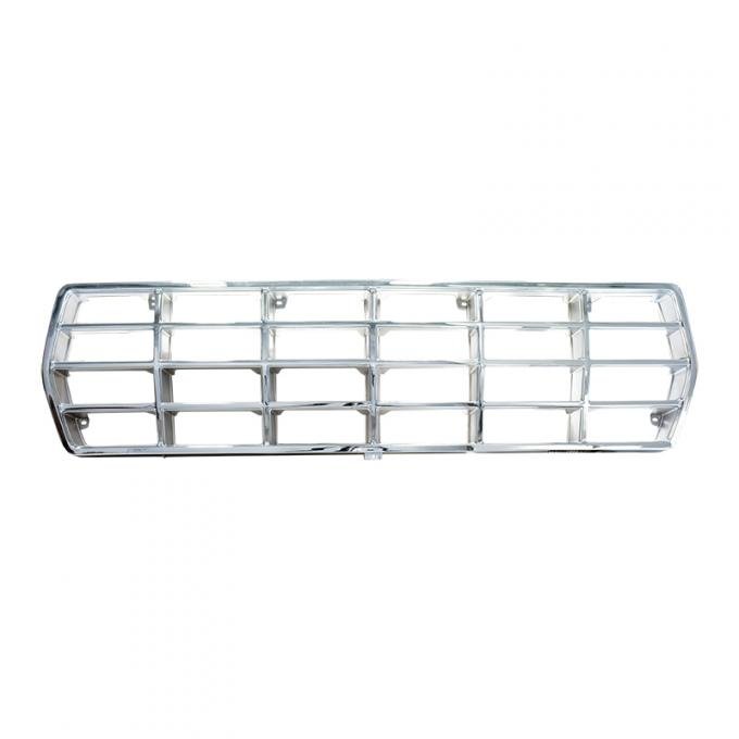 Dennis Carpenter Grille Insert - Chrome - 1978-79 Ford Truck, 1978-79 Ford Bronco D8TZ-8150-CX
