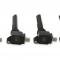 Accel Ignition Coil 2017-2020 Ford EcoBoost 3.5L Engines, Black, 6-Pack 140647K-6
