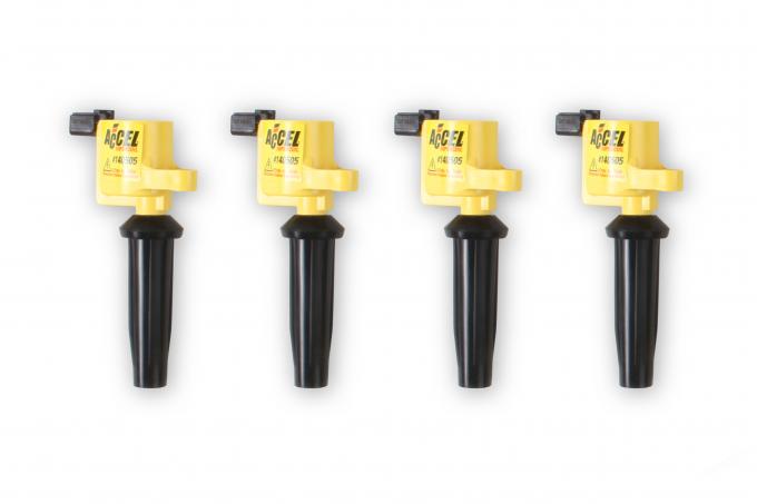 Accel Ignition Coil, SuperCoil, Mazda 2.0/2.3L, I4, 4-Pack 140505-4