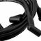 Accel Spark Plug Wire Set, Chevy Small Block with HEI 75-86 Wires Under Valve Cover-Black 9018CK
