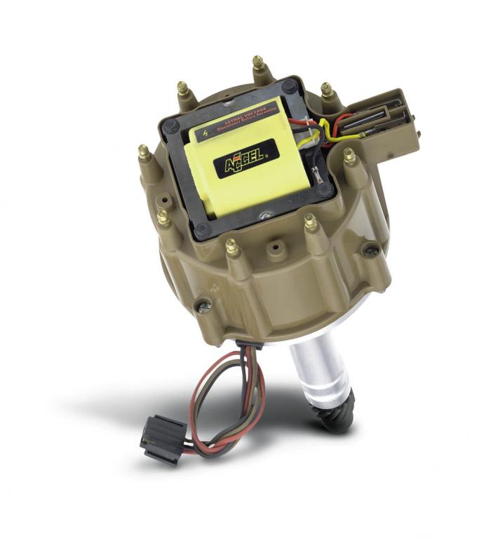 Accel Ignition Coil, Brute Thunder, High RPM HEI in-Cap 1973-1991 Red/Yellow Primary Wire 140013