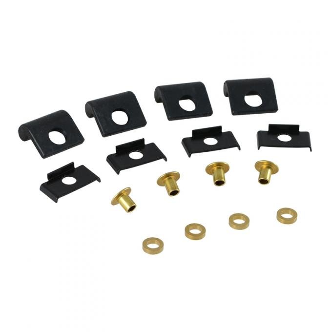 Dennis Carpenter Spare Tire Cover to Rim Anti-Rattler - 1933-51 Ford Car 40-18302-S4